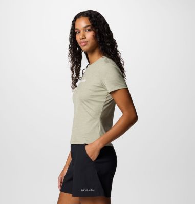 Women's Columbia Move Technical T-Shirt, Color: Safari, image 7