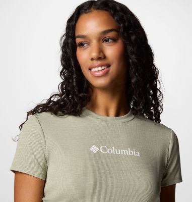 Women's Columbia Move Technical T-Shirt, Color: Safari, image 8