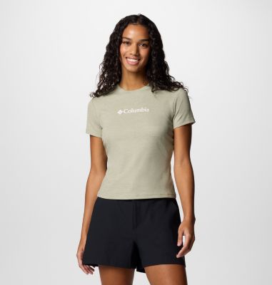 Women's Columbia Move Technical T-Shirt, Color: Safari, image 5