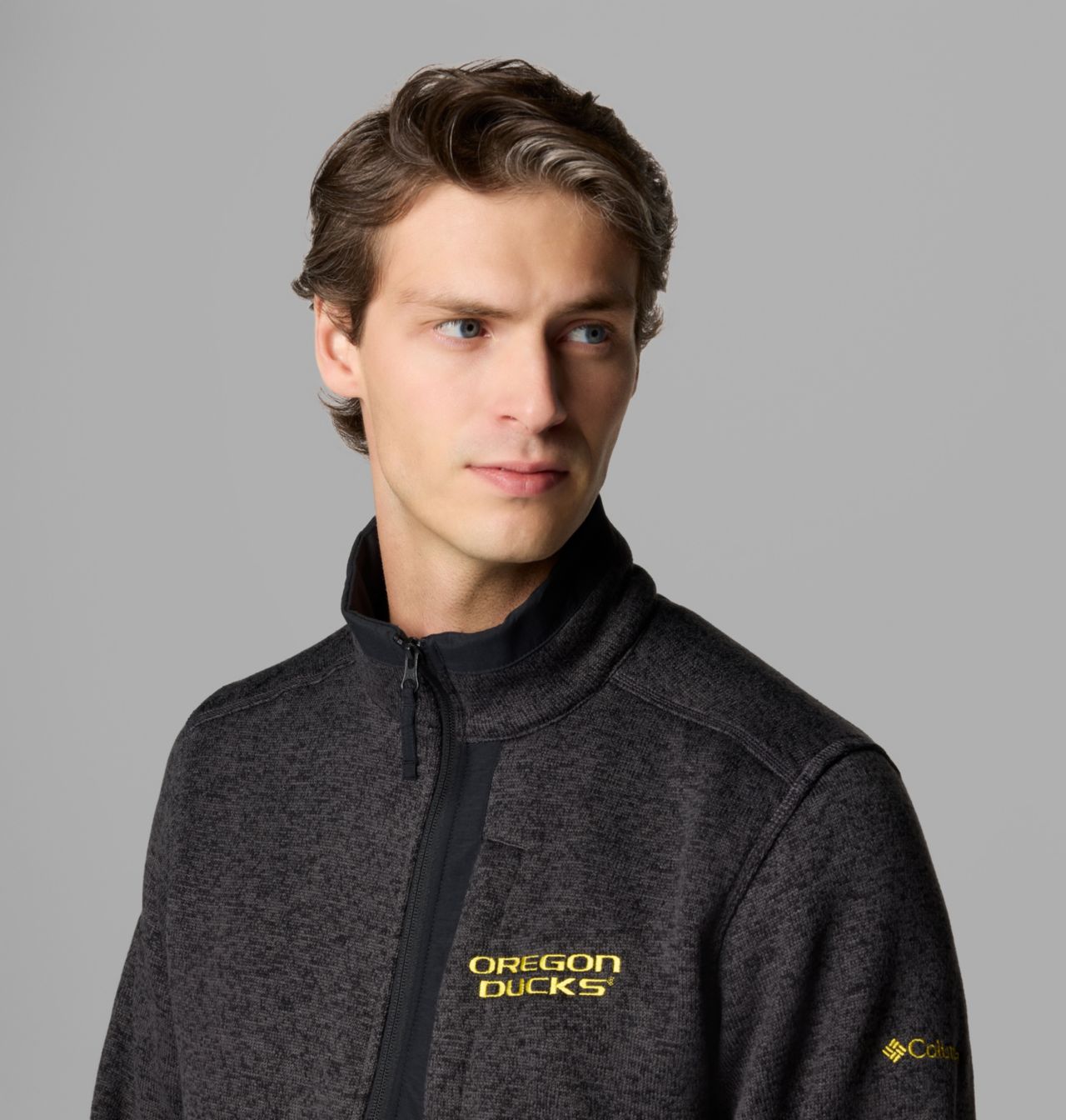 Men's Collegiate Sweater Weather™ Fleece Half Zip Pullover - Oregon 5