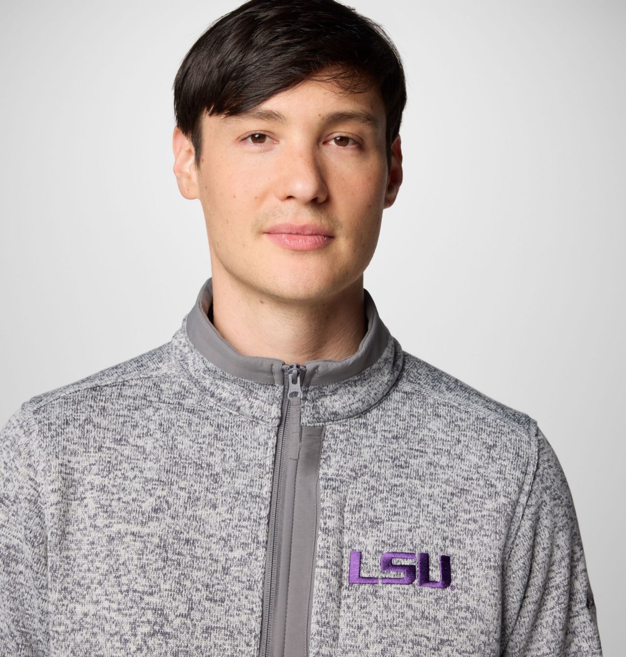 Men's Collegiate Sweater Weather™ Fleece Half Zip Pullover - LSU 5