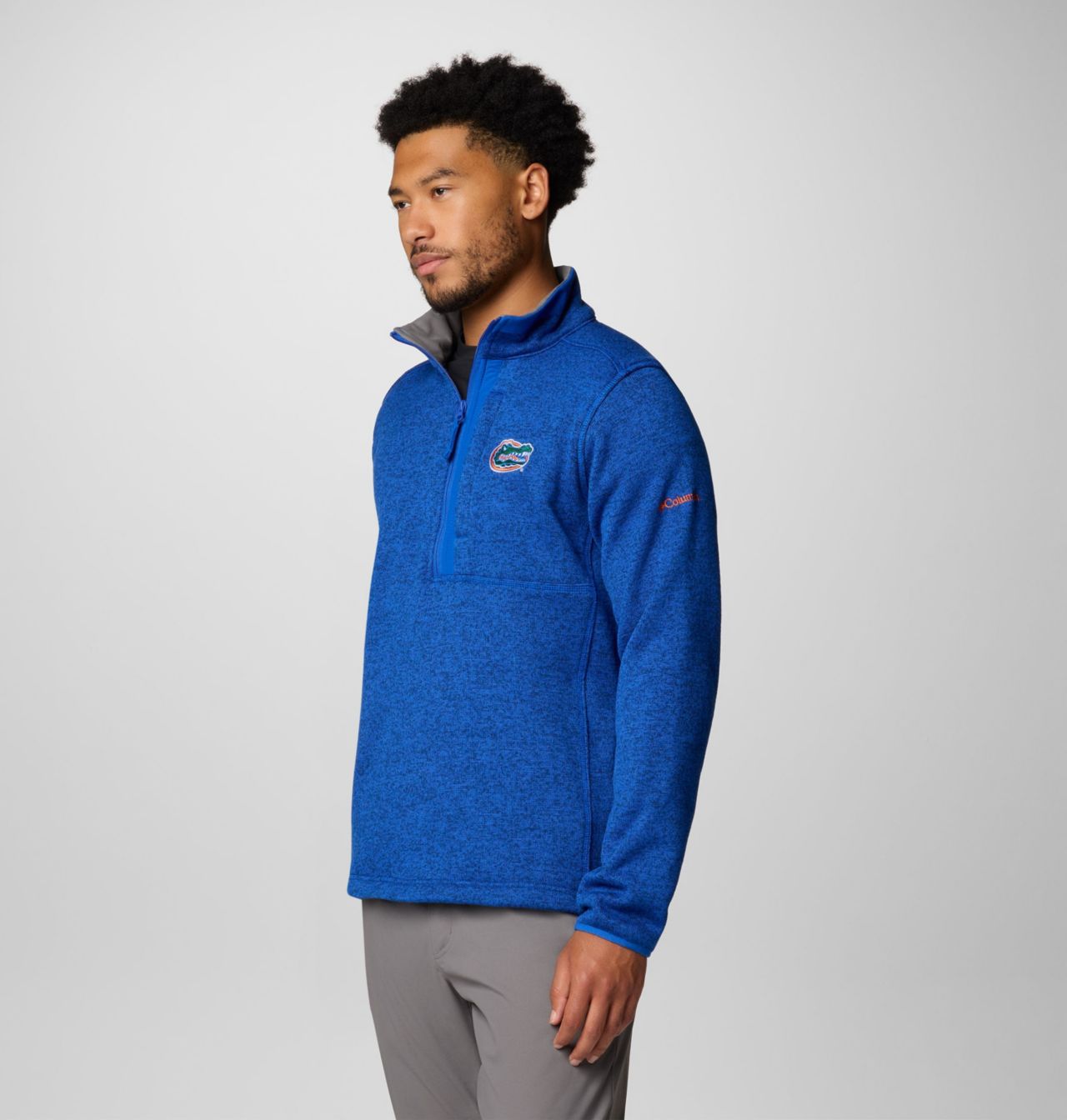 Men's Collegiate Sweater Weather™ Fleece Half Zip Pullover - Florida 4
