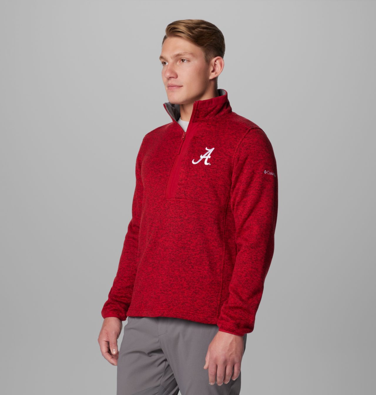 Men's Collegiate Sweater Weather™ Fleece Half Zip Pullover - Alabama 4