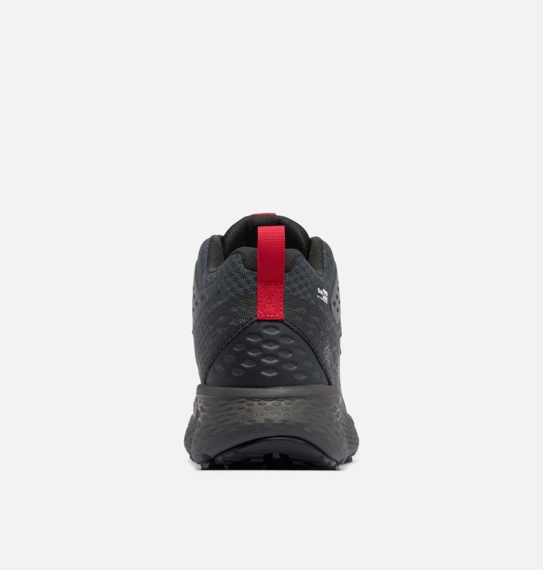 Men's Konos TRS OutDry Mid Shoe, Color: Dark Grey, Mountain Red, image 2
