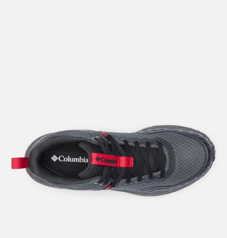 Men's Konos TRS OutDry Mid Shoe, Color: Dark Grey, Mountain Red, image 4