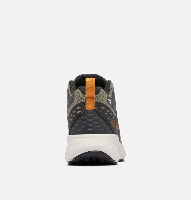 Zapatilla de senderismo de media caña Konos TRS OutDry para hombre, Color: Stone Green, Canyon Sun, image 2