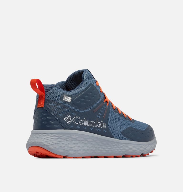 Men's Konos TRS OutDry Mid Hiking Shoe, Color: Mountain, Tangy Orange, image 9