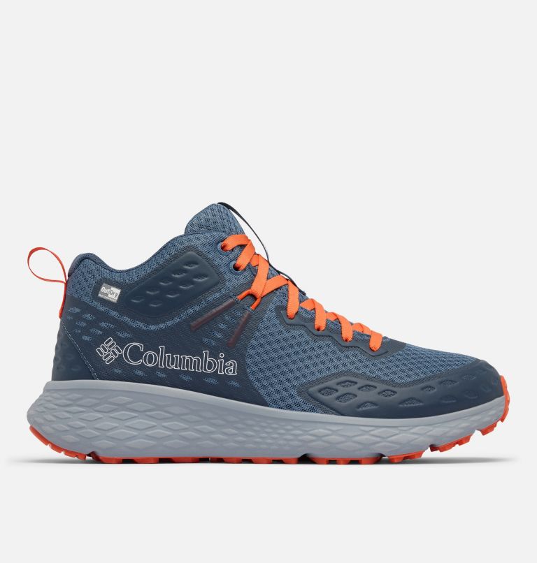 Men's Konos TRS OutDry Mid Hiking Shoe, Color: Mountain, Tangy Orange, image 1