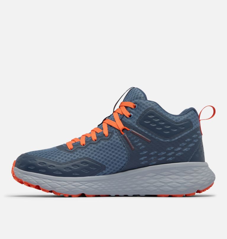 Men's Konos TRS OutDry Mid Hiking Shoe, Color: Mountain, Tangy Orange, image 6
