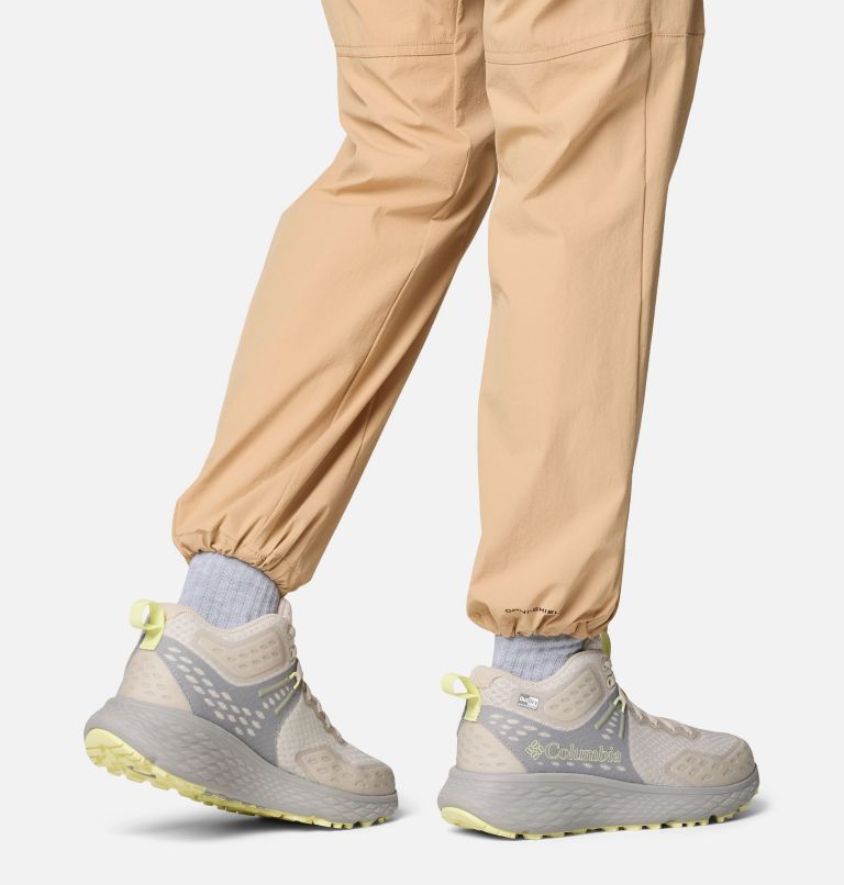 Women's Konos TRS OutDry Mid Shoe, Color: Cloud Grey, Citron Haze, image 10