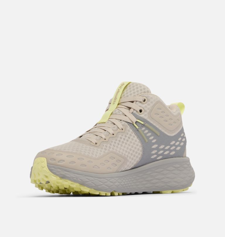 Women's Konos TRS OutDry Mid Shoe, Color: Cloud Grey, Citron Haze, image 7
