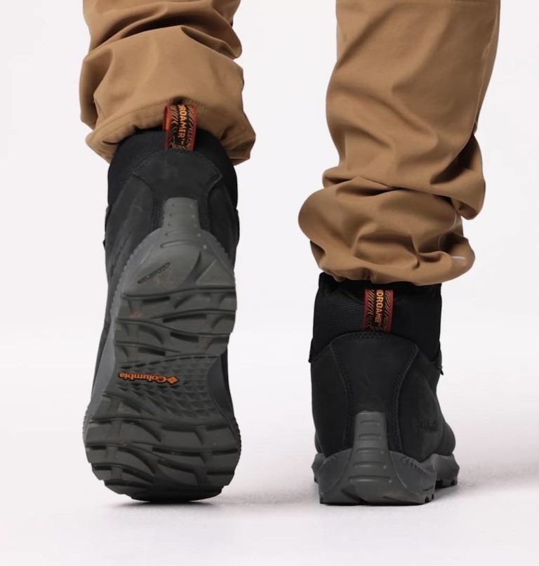 Men's Landroamer Explorer Waterproof Nubuck Boot, Color: Black, Canyon Sun
