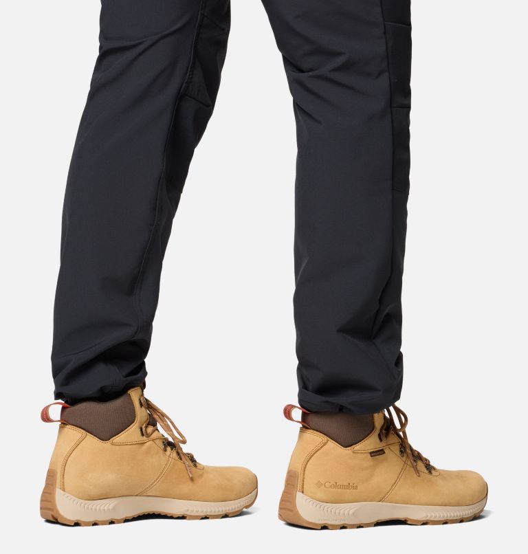 Men's Landroamer Explorer Waterproof Nubuck Boot, Color: Curry, Poppy Red, image 10