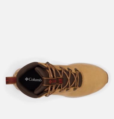 Men's Landroamer Explorer Waterproof NB Boot, Color: Curry, Poppy Red, image 4