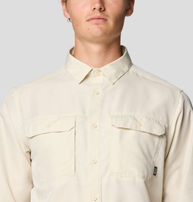 Men's Canyon Long Sleeve Shirt, Color: Stone, image 20