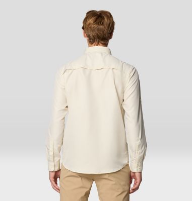 Men's Canyon Long Sleeve Shirt, Color: Stone, image 18