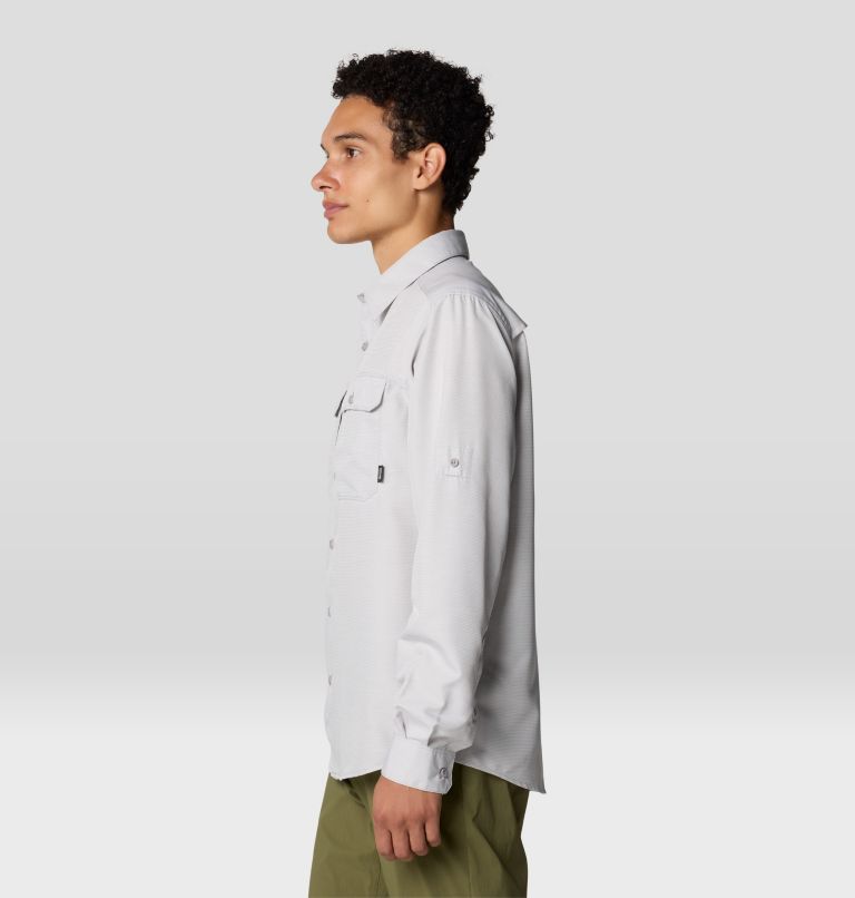 Men's Canyon Long Sleeve Shirt, Color: Light Dunes, image 3