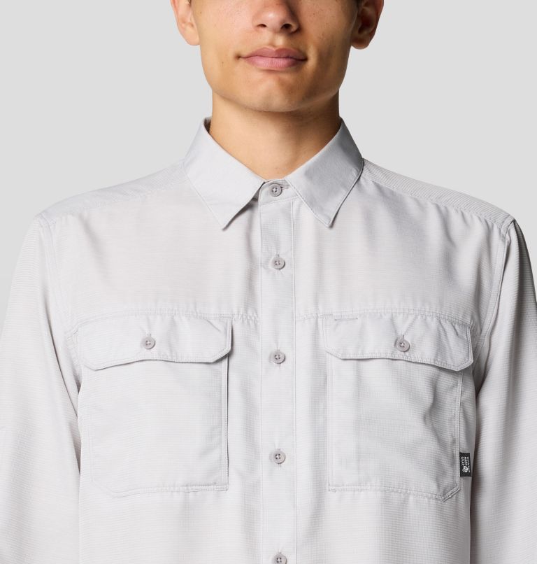 Men's Canyon Long Sleeve Shirt, Color: Light Dunes, image 4