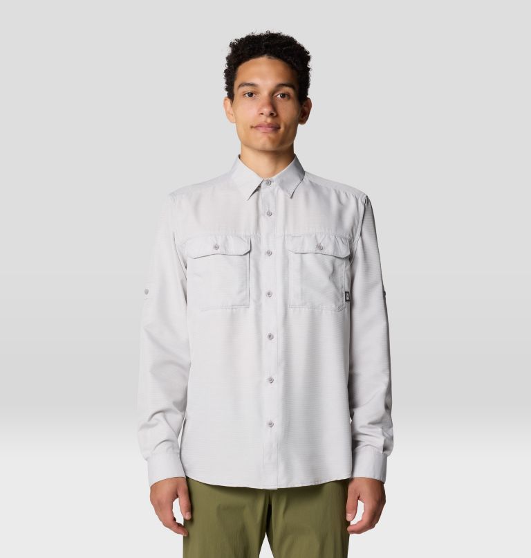 Men's Canyon Long Sleeve Shirt, Color: Light Dunes, image 1