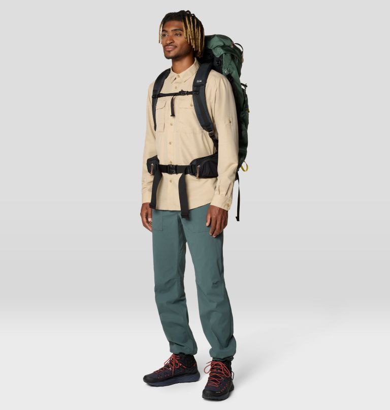 Men's Canyon Long Sleeve Shirt, Color: Moab Tan, image 2