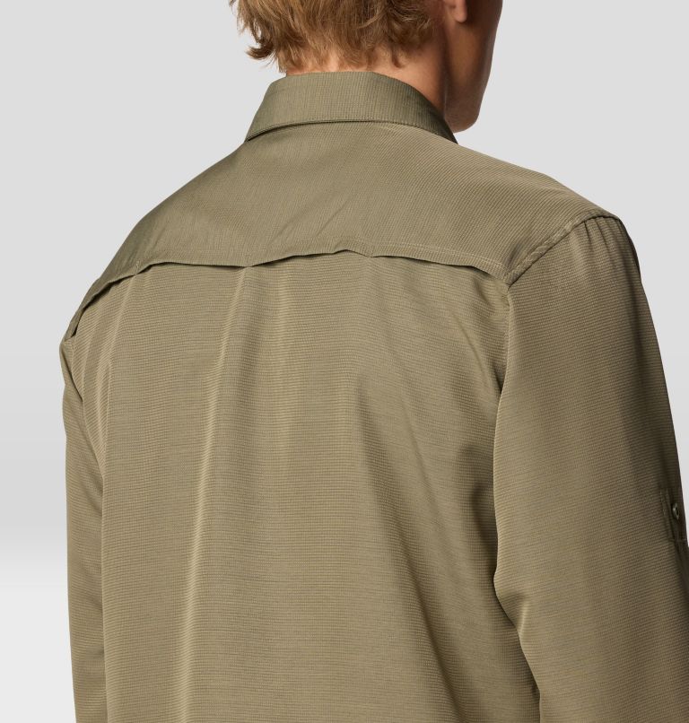 Men's Canyon Long Sleeve Shirt, Color: Stone Green, image 5