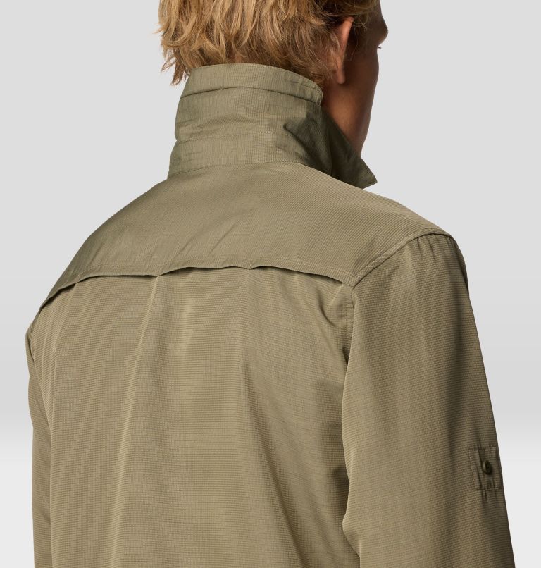 Men's Canyon Long Sleeve Shirt, Color: Stone Green, image 6