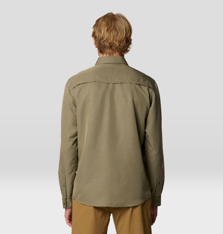 Men's Canyon Long Sleeve Shirt, Color: Stone Green, image 2