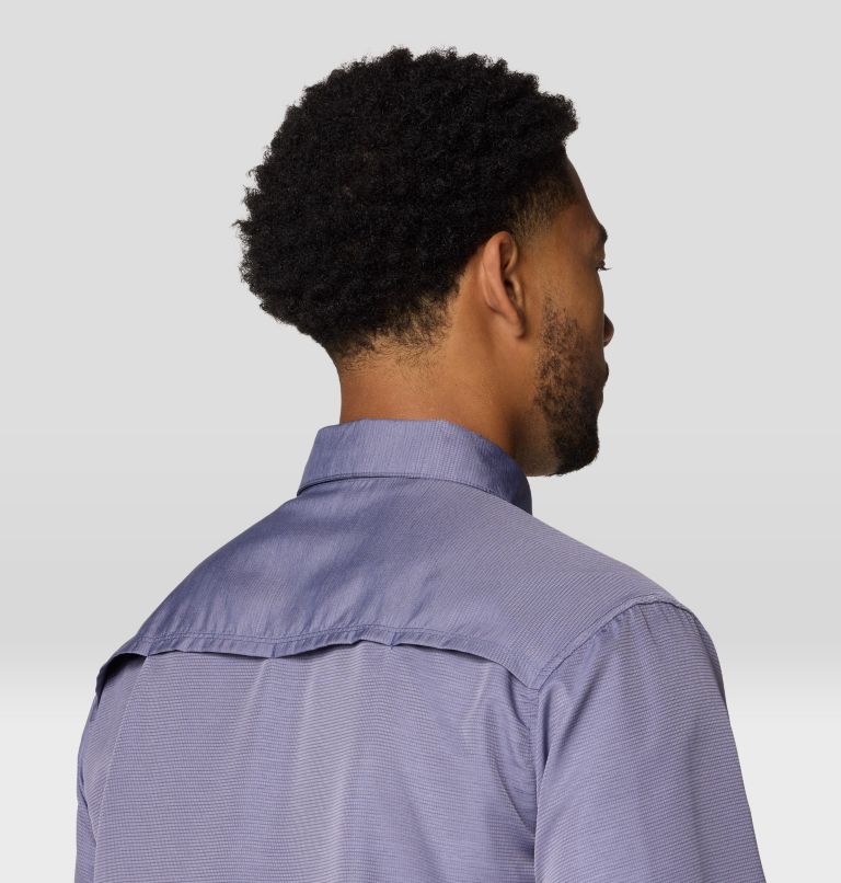 Men's Canyon Long Sleeve Shirt, Color: Dusted Sky, image 8