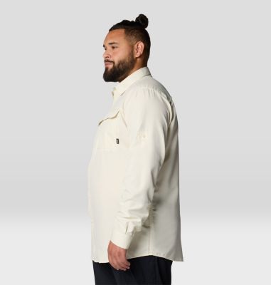 Men's Canyon Long Sleeve Shirt - Tall, Color: Stone, image 7