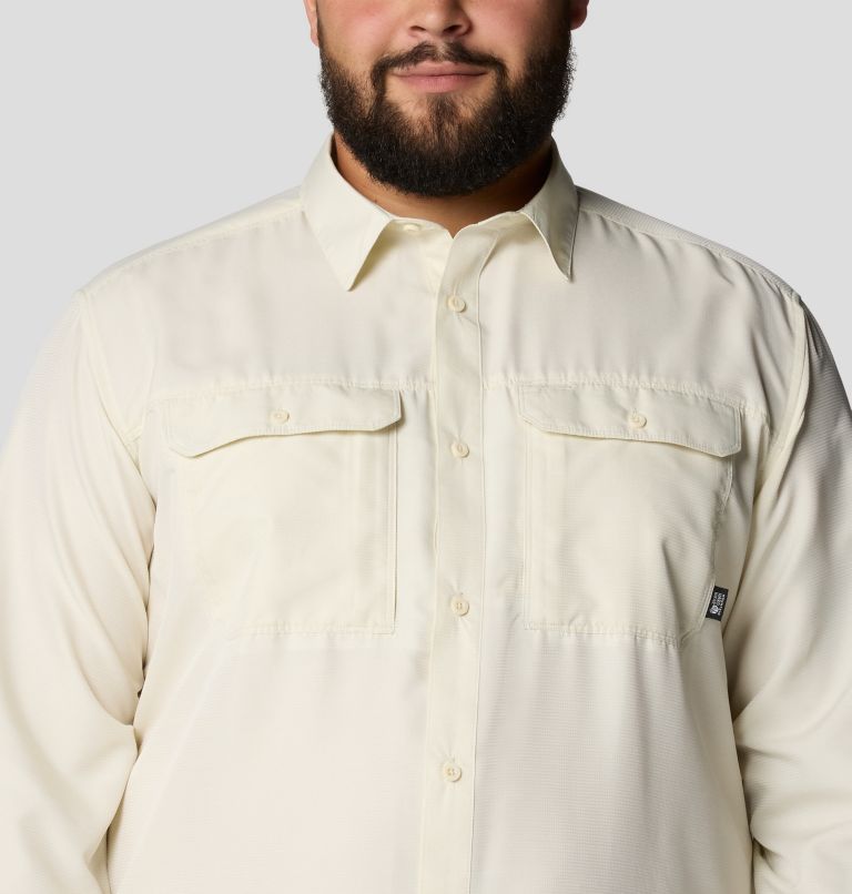 Men's Canyon Long Sleeve Shirt | 022 | 2XT, Color: Stone, image 4