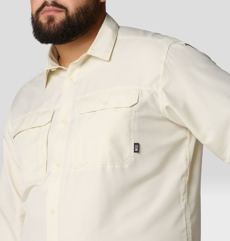 Men's Canyon Long Sleeve Shirt | 022 | 2XT, Color: Stone, image 7