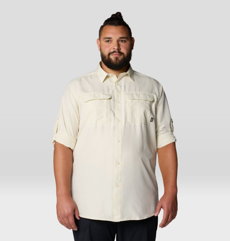 Men's Canyon Long Sleeve Shirt | 022 | 2XT, Color: Stone, image 8