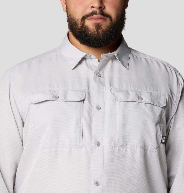 Men's Canyon Long Sleeve Shirt | 055 | 2XT, Color: Light Dunes, image 4
