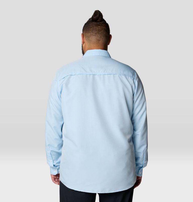 Men's Canyon Long Sleeve Shirt | 453 | 2XT, Color: Blue Chambray, image 2