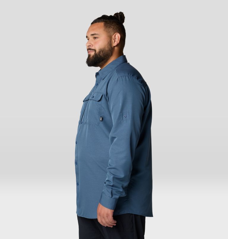 Men's Canyon Long Sleeve Shirt | 492 | 2XT, Color: Zinc, image 3