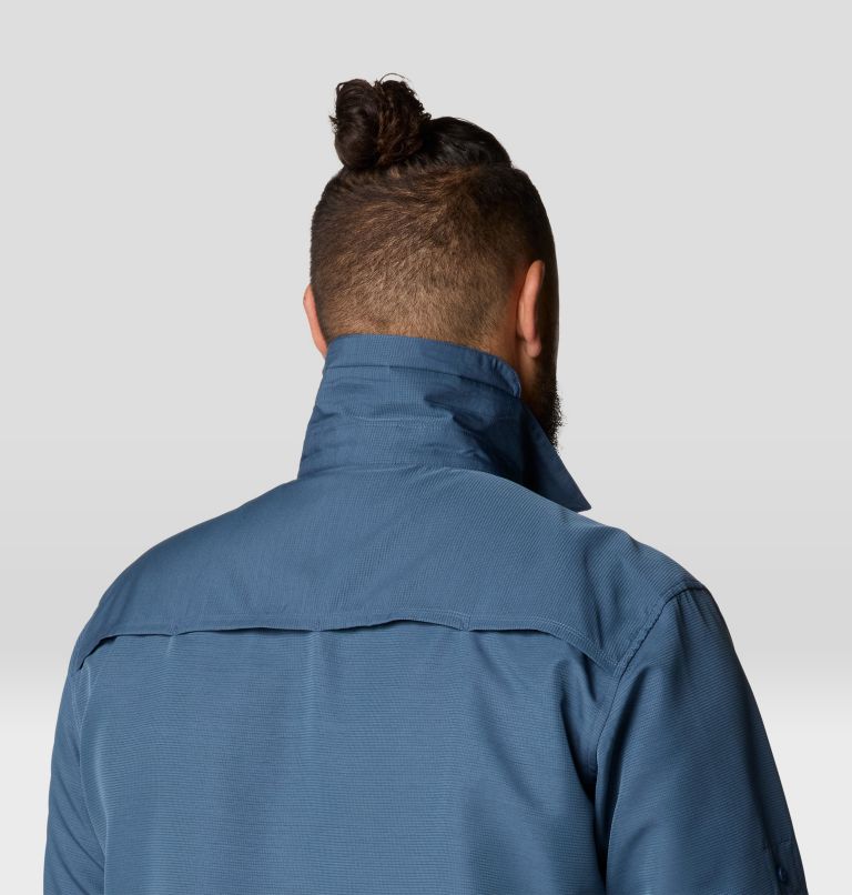 Men's Canyon Long Sleeve Shirt | 492 | 2XT, Color: Zinc, image 5