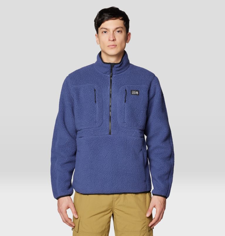Men's HiCamp Fleece Half Zip, Color: Lapis Dusk, image 1