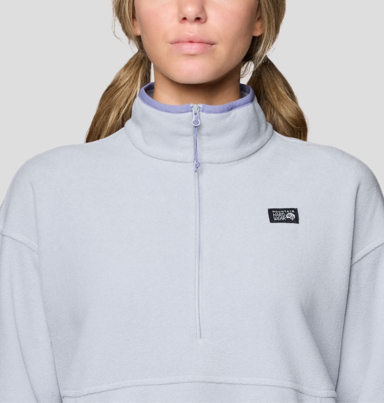 Women's Microchill Pullover, Color: Glacial Heather, image 4