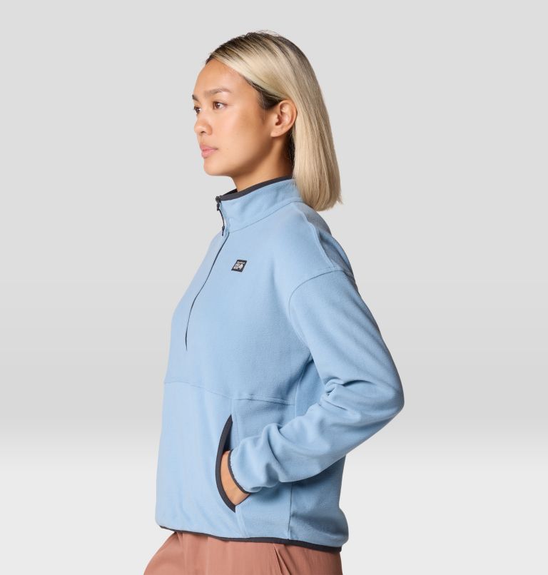 Women's Microchill Pullover, Color: Element, image 3