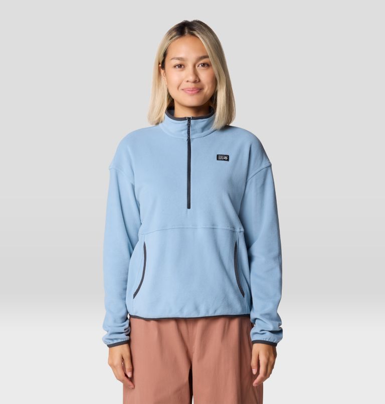 Women's Microchill Pullover, Color: Element, image 5
