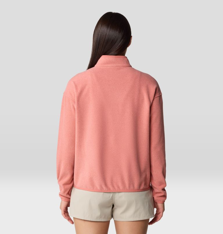 Women's Microchill Half Zip, Color: Fleurs, image 3
