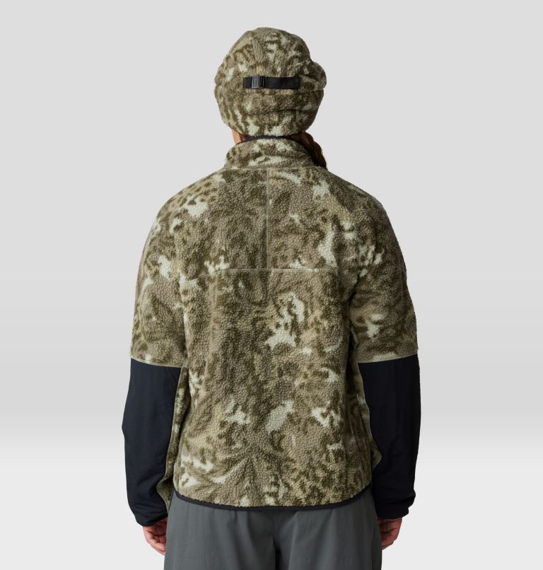 Women's HiCamp Printed Pullover, Color: White Sage Forests Floor Print, image 2