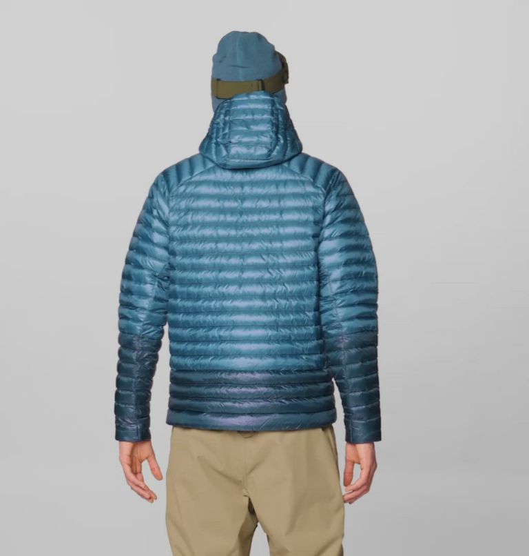 Men's Ghost Whisperer Hoody, Color: Adriatic Blue, Moon Blue