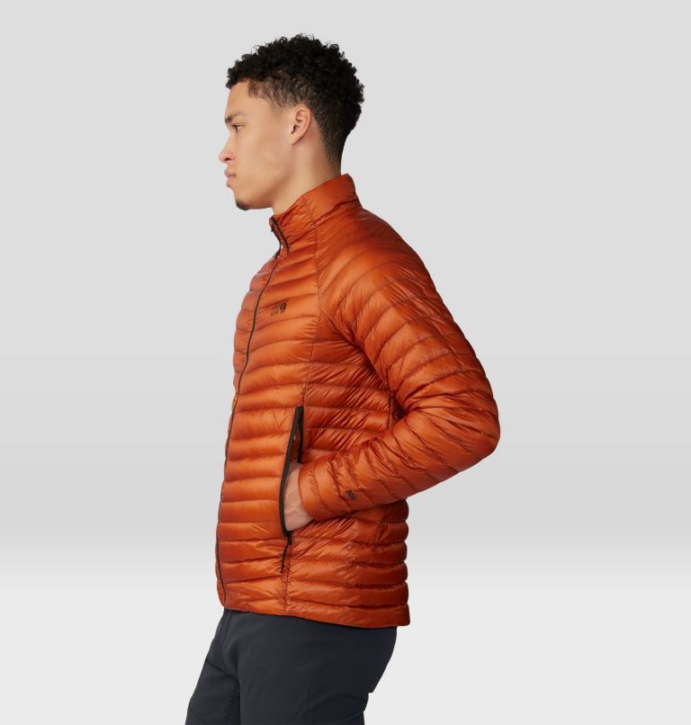 Mountain Hardwear Ghost Whisperer Jacket Mens Raw Carnelian XL