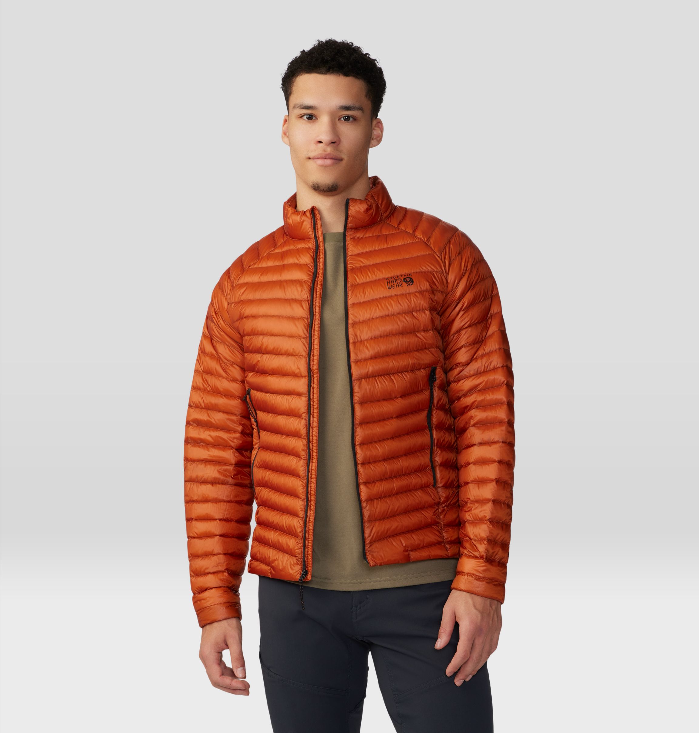 Mountain Hardwear Ghost Whisperer Jacket Mens Raw Carnelian XL