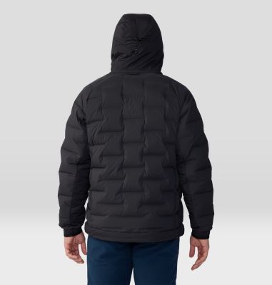 Men's Stretchdown Popover Hoody, Color: Black, image 10