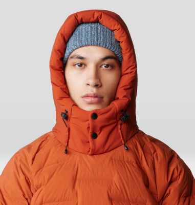 Men's Stretchdown Popover Hoody, Color: Dark Copper, image 8