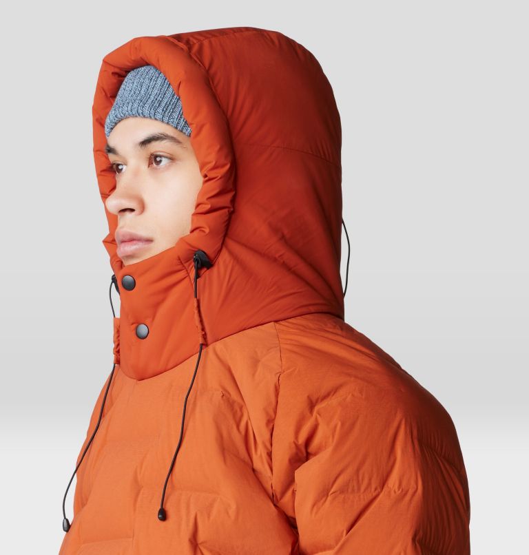 Men's Stretchdown Popover Hoody, Color: Dark Copper, image 5