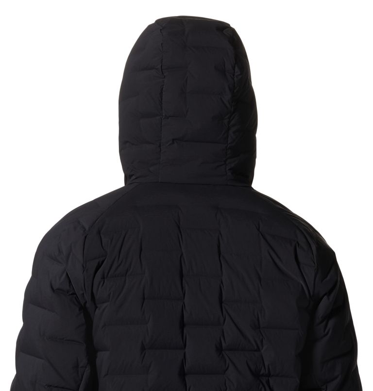 Men's Stretchdown Hoody, Color: Black, image 6
