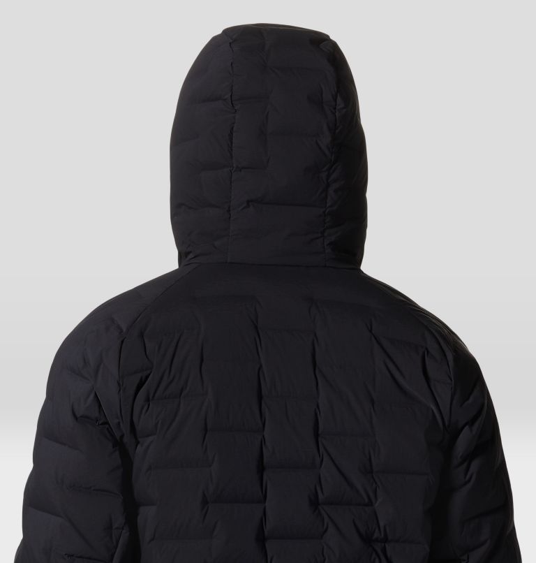 Men's Stretchdown Hoody, Color: Black, image 6